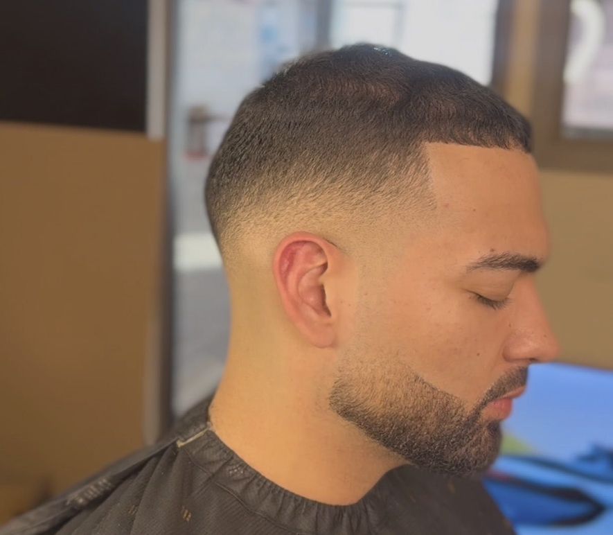 Screw City Barbershop haircut 3